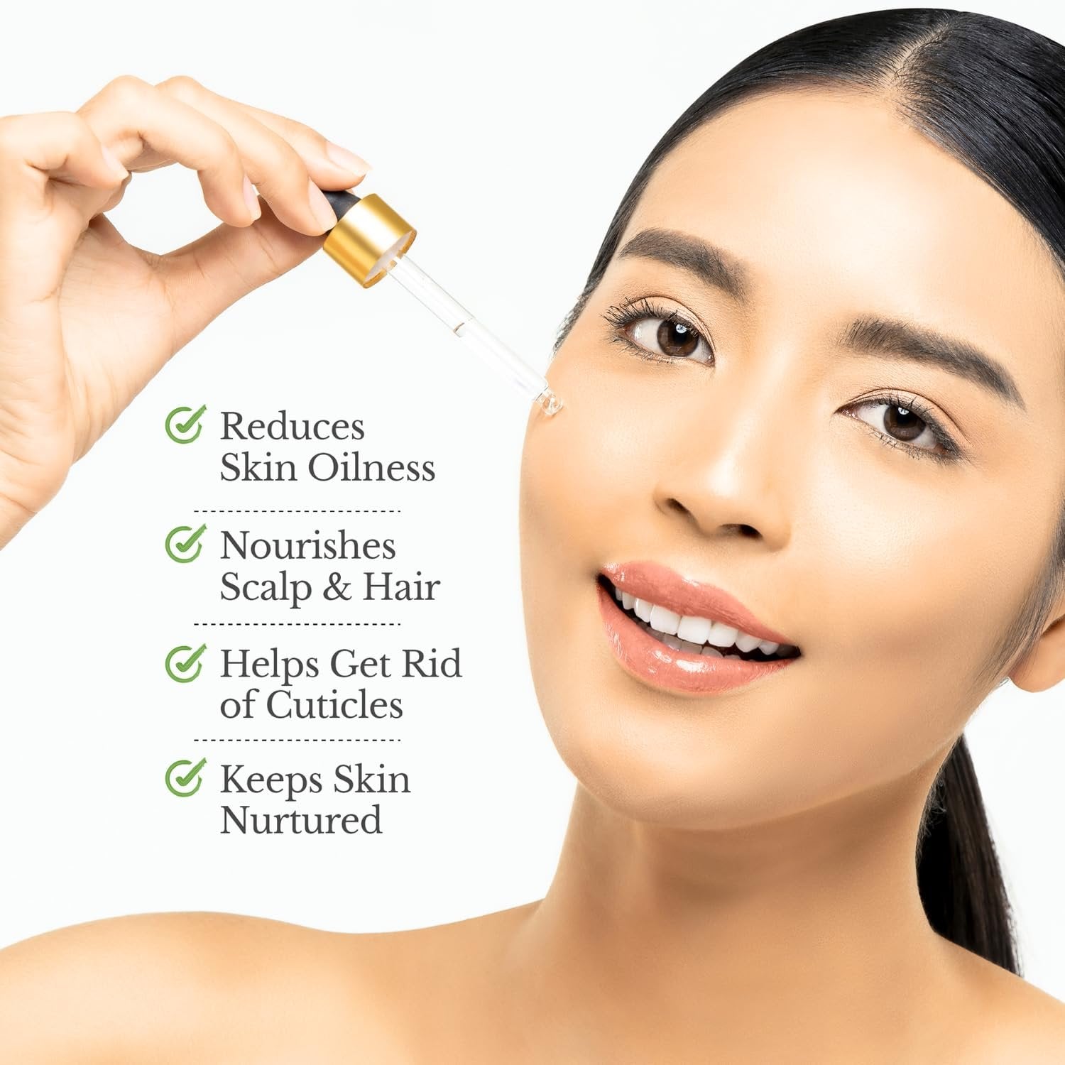 TRIONI Pure Jojoba Oil for Face, Skin, and Hair