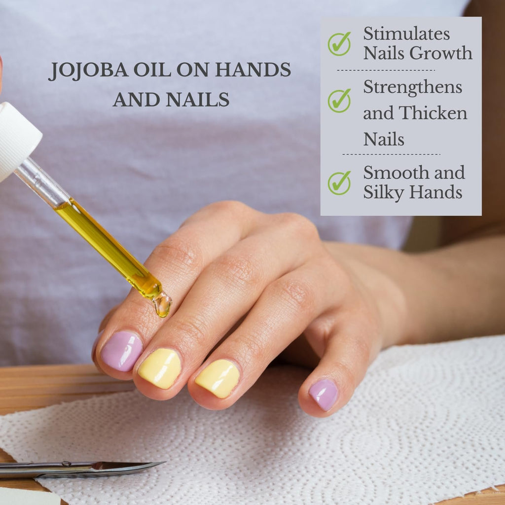 TRIONI Pure Jojoba Oil for Face, Skin, and Hair