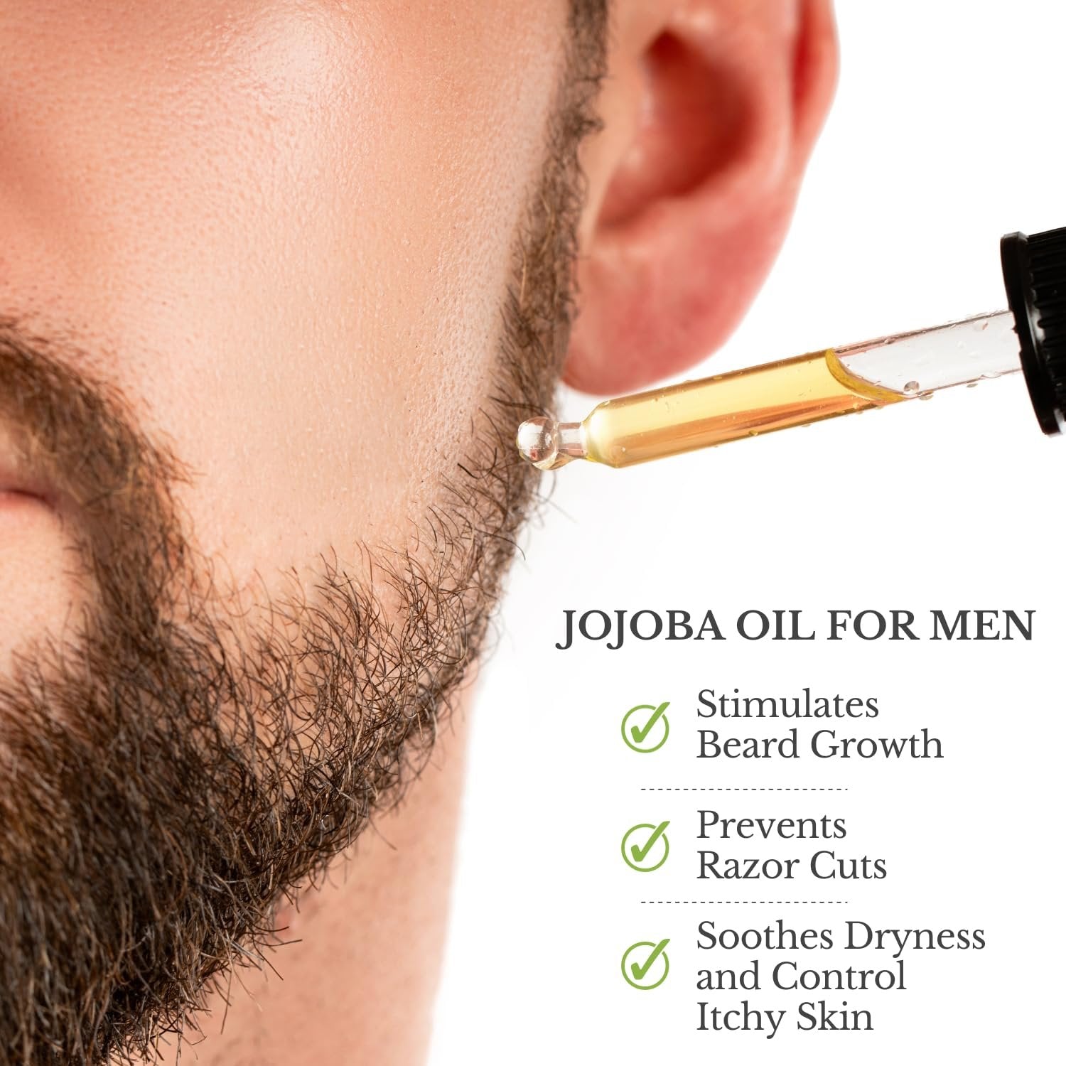 TRIONI Pure Jojoba Oil for Face, Skin, and Hair